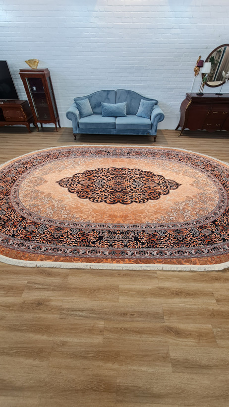 فرشینه بیضی ۶ متری کد b43