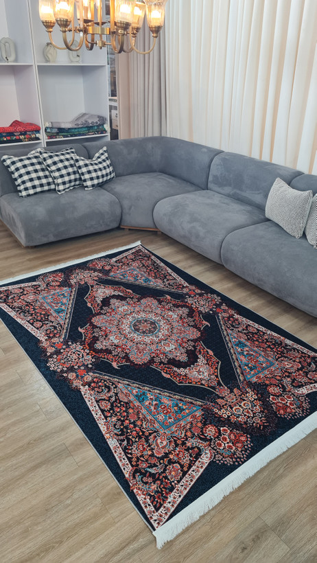 فرشینه طرح ابریشمی ۹ متری کد A115