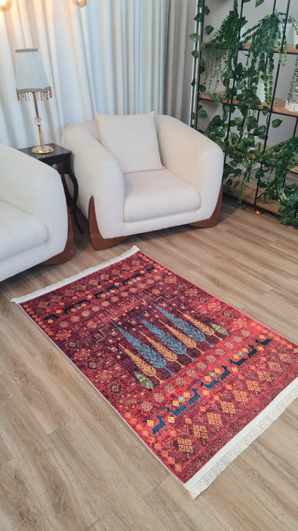 رضایت مشتری عزیزمون از فرشینه ۴ متری ۲۲۵ در ۱۵۰ با کد L293